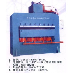 三聚氰胺貼面熱壓機(jī)價(jià)格、型號(hào)、用途信息