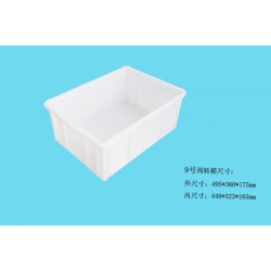 原料加厚塑料周轉(zhuǎn)箱，鼎瑞塑料制品