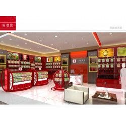 濟南專賣店設(shè)計裝修，店招制作門頭裝修，濟南專賣店展柜制作公司