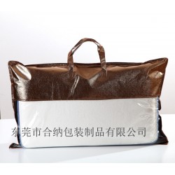 訂制床上用品覆膜袋枕頭拉鏈袋四件套外拼接PVC袋東莞包裝廠(chǎng)家