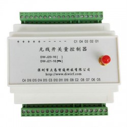 廠家供應(yīng)無(wú)線16路開關(guān)量輸出DW-J21-16高達(dá)1kw負(fù)載
