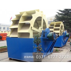 中型輪式洗砂機(jī)每小時(shí)洗沙能力如何？如何將沙洗凈？ZDD79