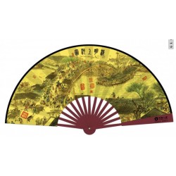 折扇定制，絹布扇子廠家，扇子價格LOGO